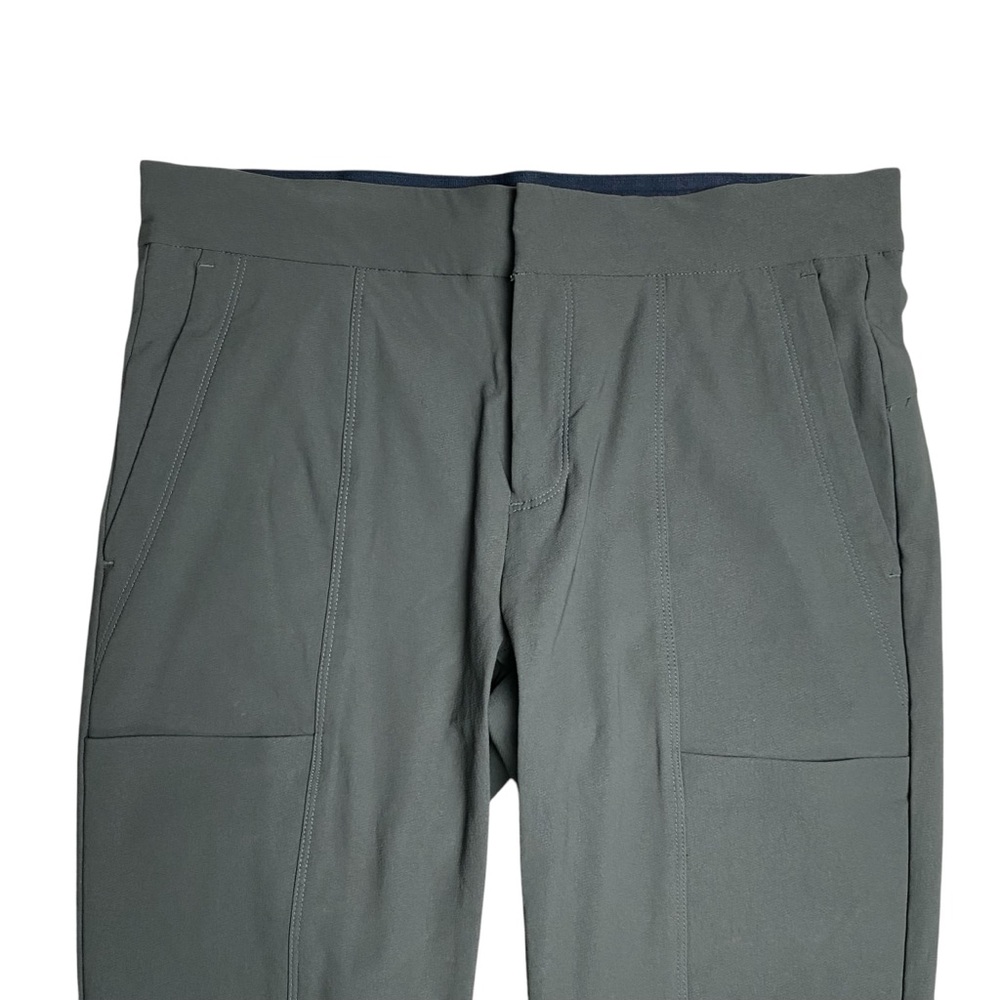 Athleta Wander Stash Skinny Olive Green Stretch Pockets Pant Hiking Outdoor 4T - Picture 9 of 14